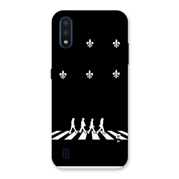 Walking Four Back Case for Galaxy M01