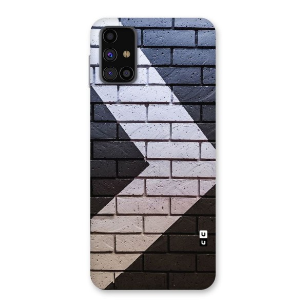 Wall Arrow Design Back Case for Galaxy M31s