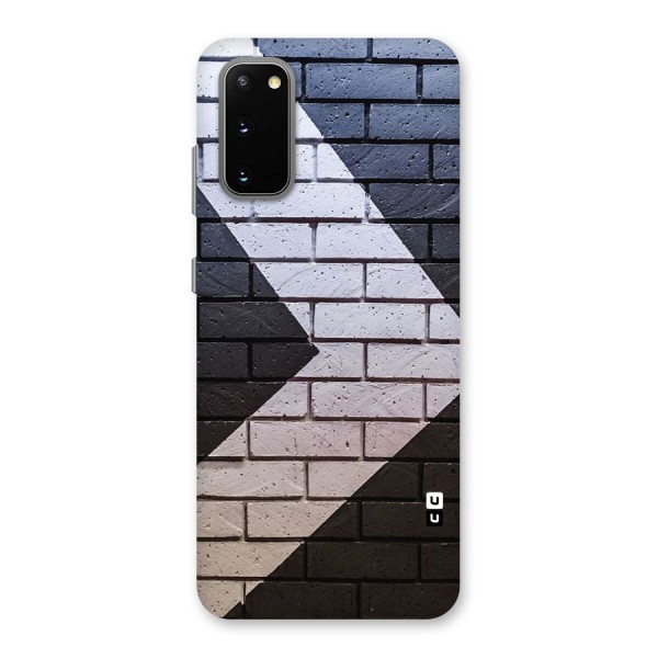 Wall Arrow Design Back Case for Galaxy S20