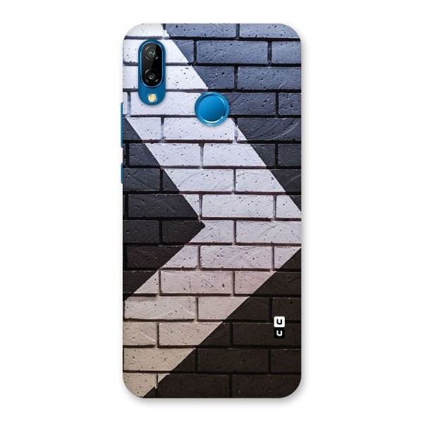 Wall Arrow Design Back Case for Huawei P20 Lite