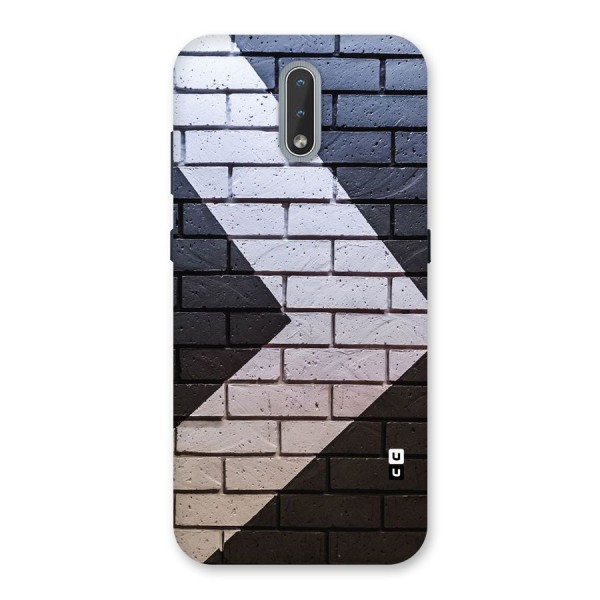 Wall Arrow Design Back Case for Nokia 2.3