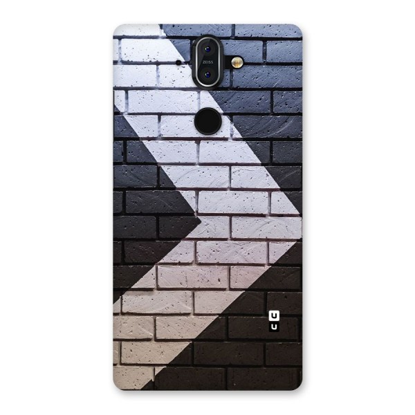 Wall Arrow Design Back Case for Nokia 8 Sirocco