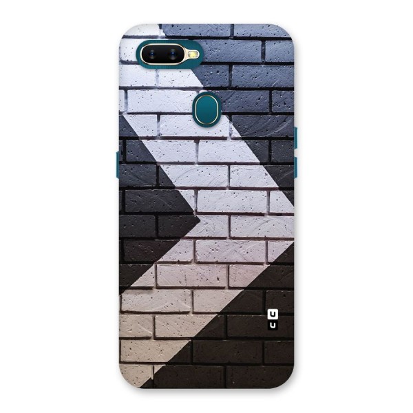 Wall Arrow Design Back Case for Oppo A7