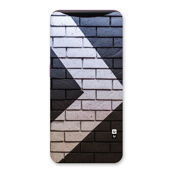 Wall Arrow Design Back Case for Oppo Find X