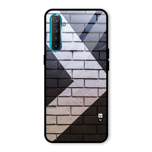 Wall Arrow Design Glass Back Case for Realme XT