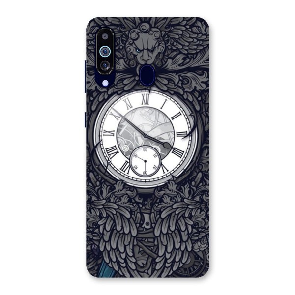 Wall Clock Back Case for Galaxy A60