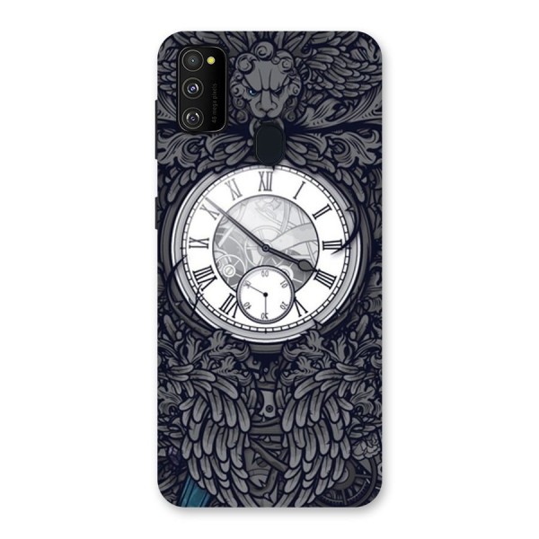 Wall Clock Back Case for Galaxy M21