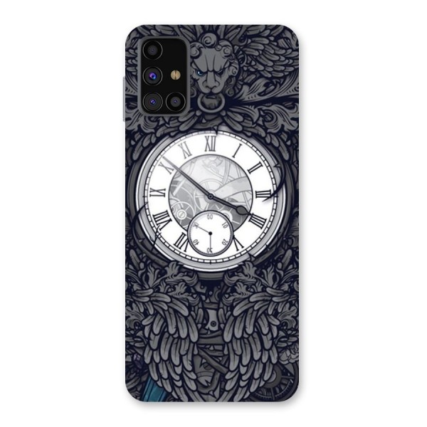 Wall Clock Back Case for Galaxy M31s