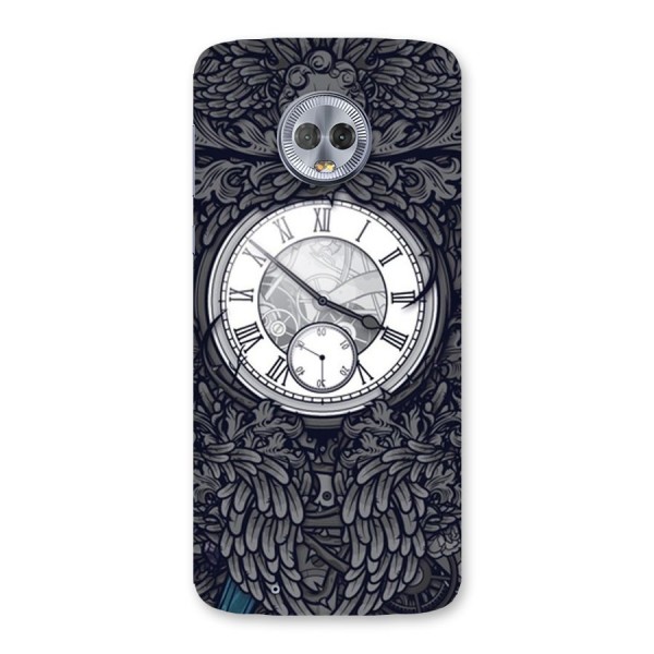 Wall Clock Back Case for Moto G6