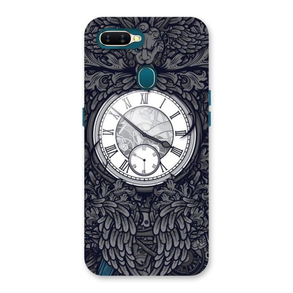 Wall Clock Back Case for Oppo A7