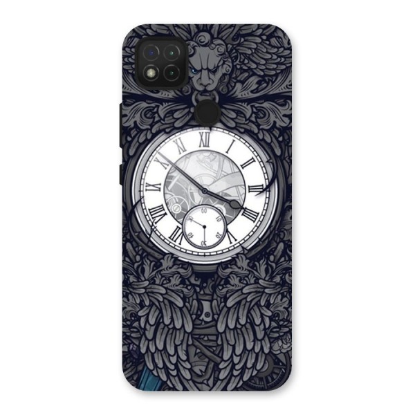 Wall Clock Back Case for Redmi 9C