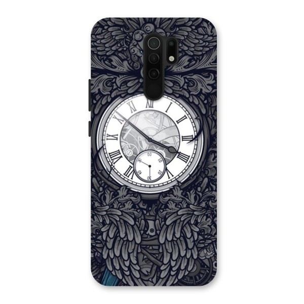 Wall Clock Back Case for Redmi 9 Prime