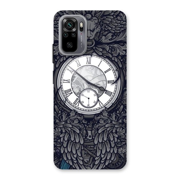 Wall Clock Back Case for Redmi Note 10