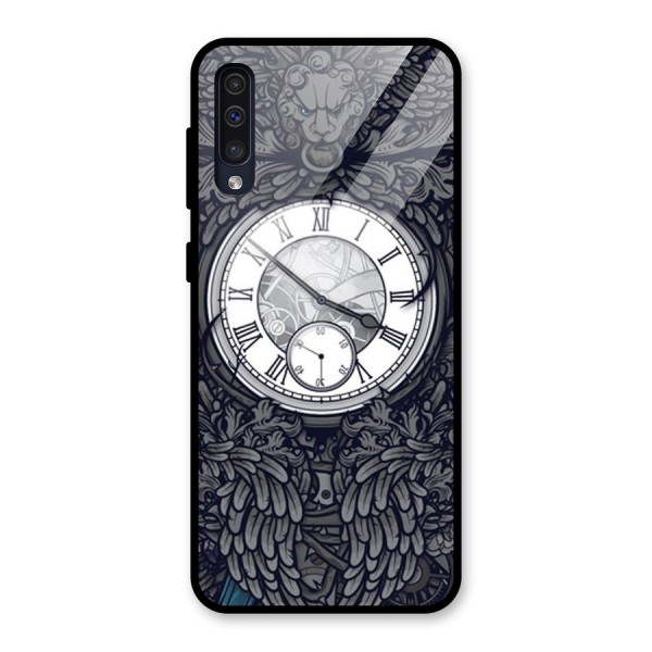 Wall Clock Glass Back Case for Galaxy A50s