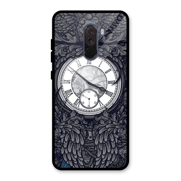 Wall Clock Glass Back Case for Poco F1