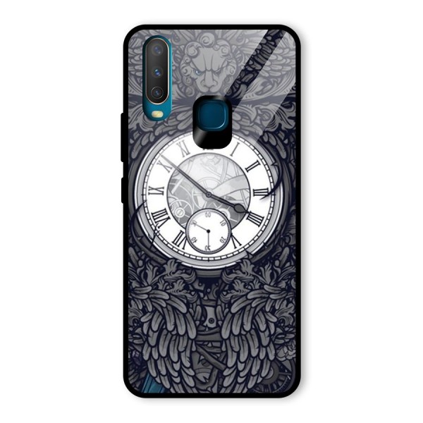 Wall Clock Glass Back Case for Vivo Y12