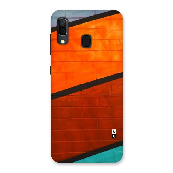 Wall Diagonal Stripes Back Case for Galaxy A20