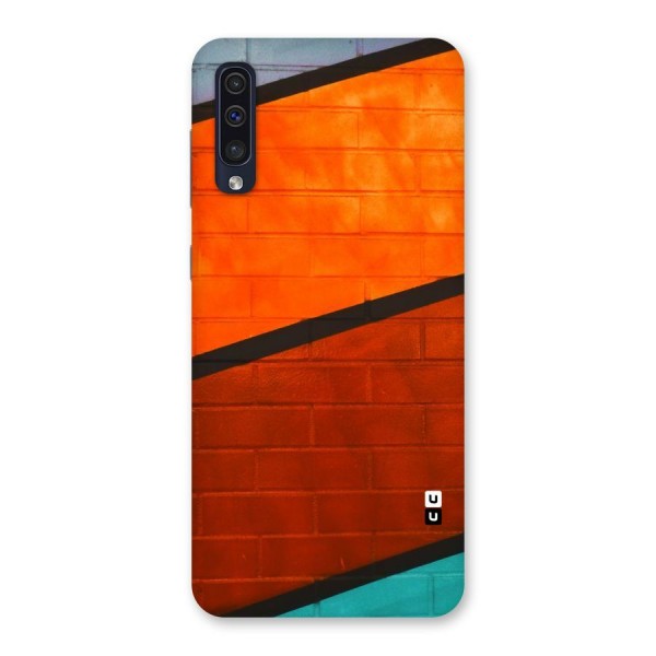 Wall Diagonal Stripes Back Case for Galaxy A50