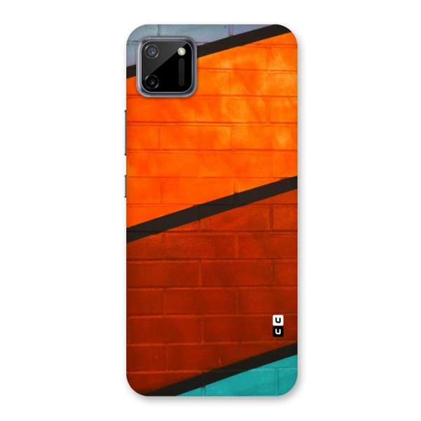 Wall Diagonal Stripes Back Case for Realme C11