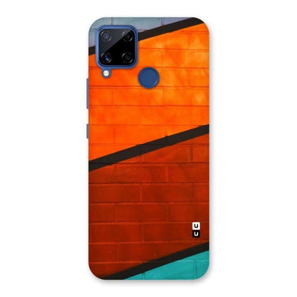 Wall Diagonal Stripes Back Case for Realme C12