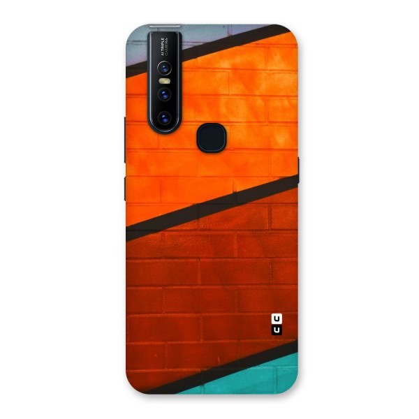 Wall Diagonal Stripes Back Case for Vivo V15