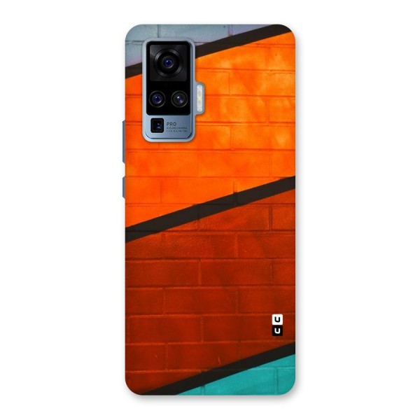 Wall Diagonal Stripes Back Case for Vivo X50 Pro