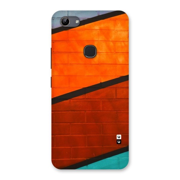 Wall Diagonal Stripes Back Case for Vivo Y81