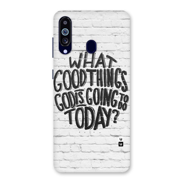 Wall Good Back Case for Galaxy A60