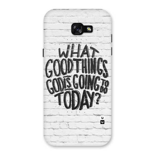 Wall Good Back Case for Galaxy A7 (2017)