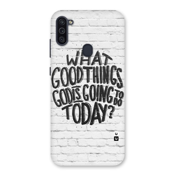 Wall Good Back Case for Galaxy M11