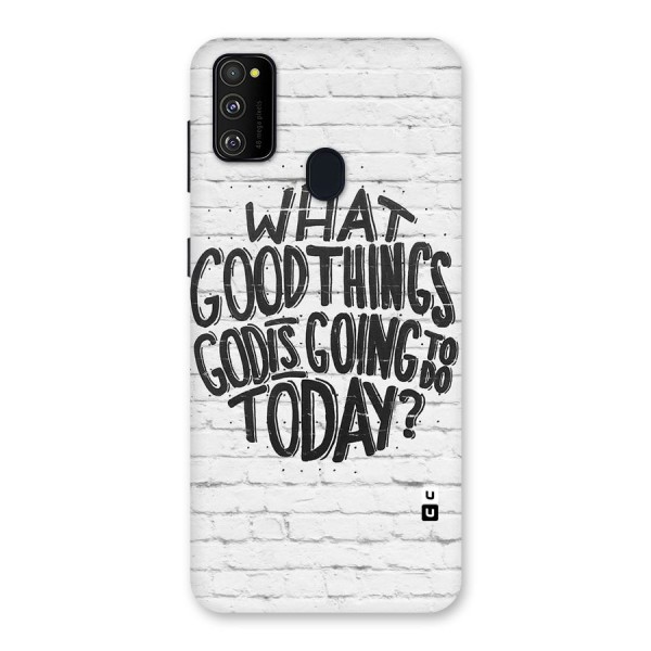 Wall Good Back Case for Galaxy M21