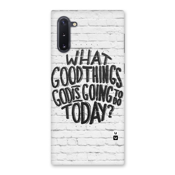 Wall Good Back Case for Galaxy Note 10