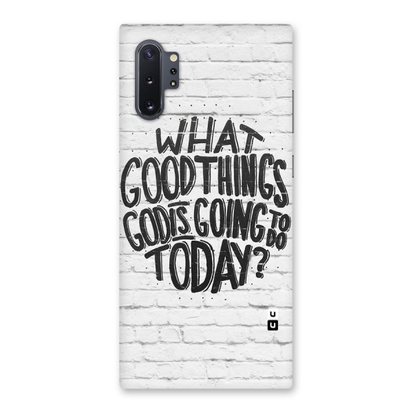 Wall Good Back Case for Galaxy Note 10 Plus