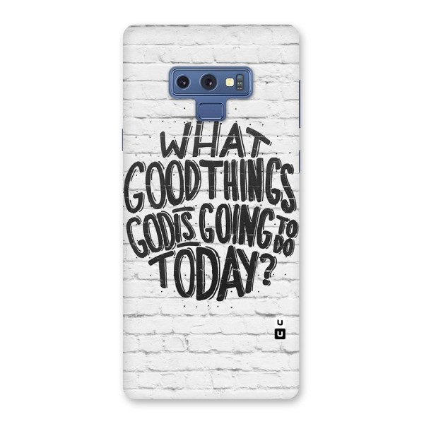 Wall Good Back Case for Galaxy Note 9