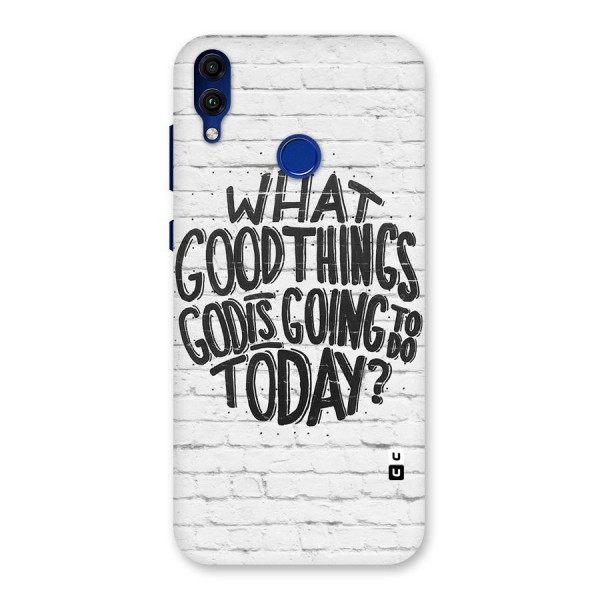 Wall Good Back Case for Honor 8C