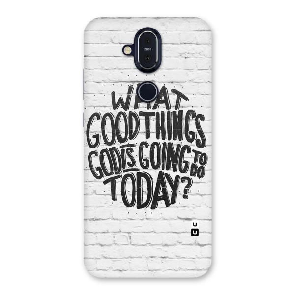 Wall Good Back Case for Nokia 8.1