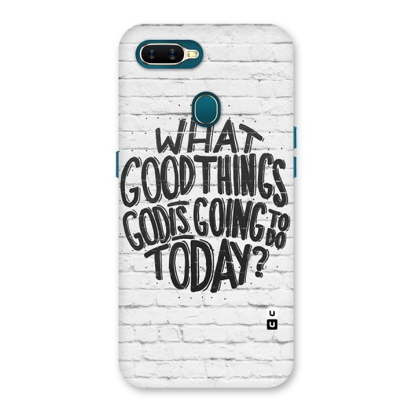 Wall Good Back Case for Oppo A7