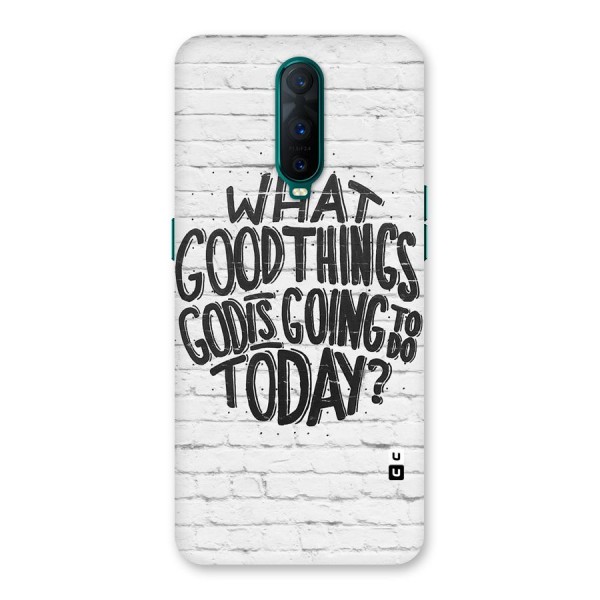 Wall Good Back Case for Oppo R17 Pro