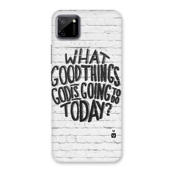 Wall Good Back Case for Realme C11