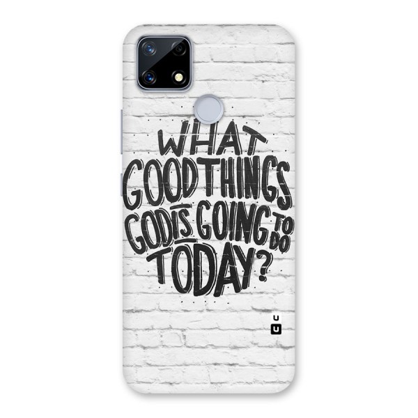 Wall Good Back Case for Realme Narzo 20