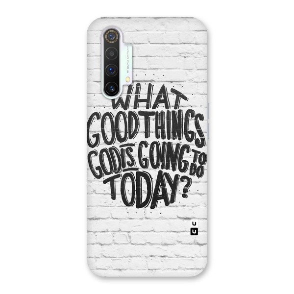 Wall Good Back Case for Realme X3