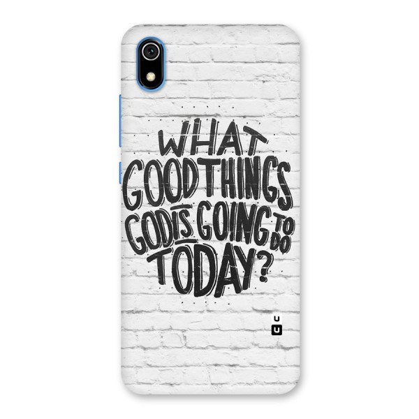 Wall Good Back Case for Redmi 7A