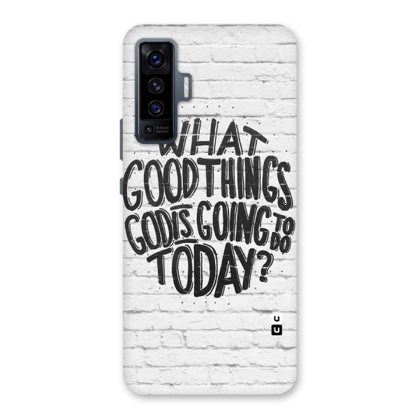 Wall Good Back Case for Vivo X50