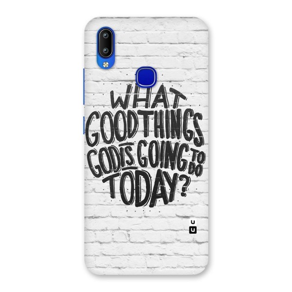 Wall Good Back Case for Vivo Y91