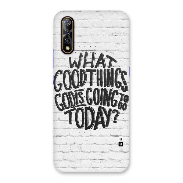 Wall Good Back Case for Vivo Z1x