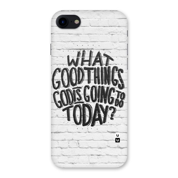 Wall Good Back Case for iPhone SE 2020