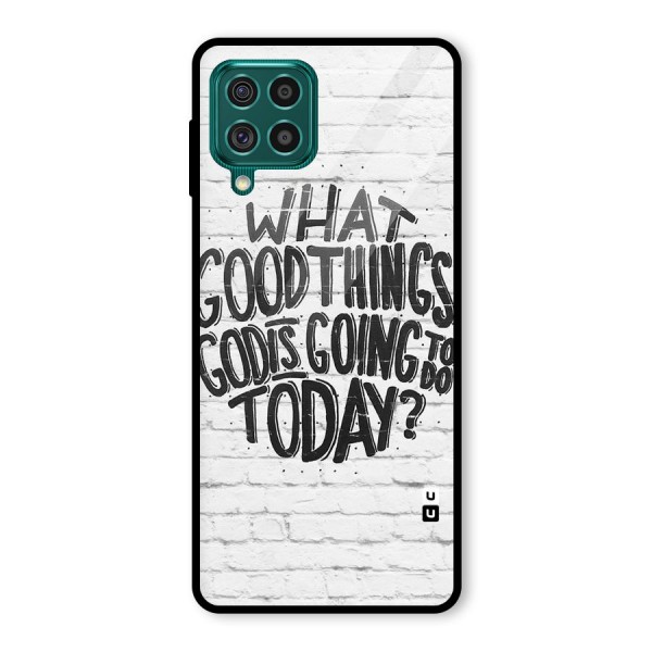 Wall Good Glass Back Case for Galaxy F62