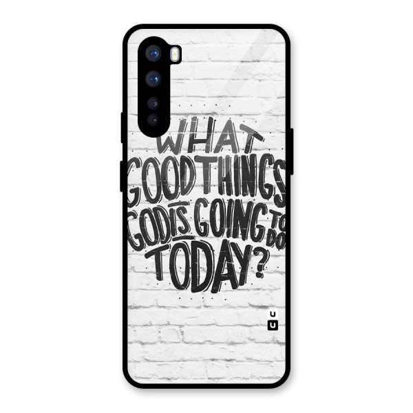 Wall Good Glass Back Case for OnePlus Nord