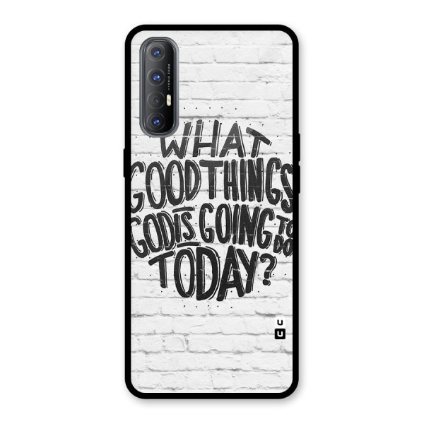 Wall Good Glass Back Case for Oppo Reno3 Pro