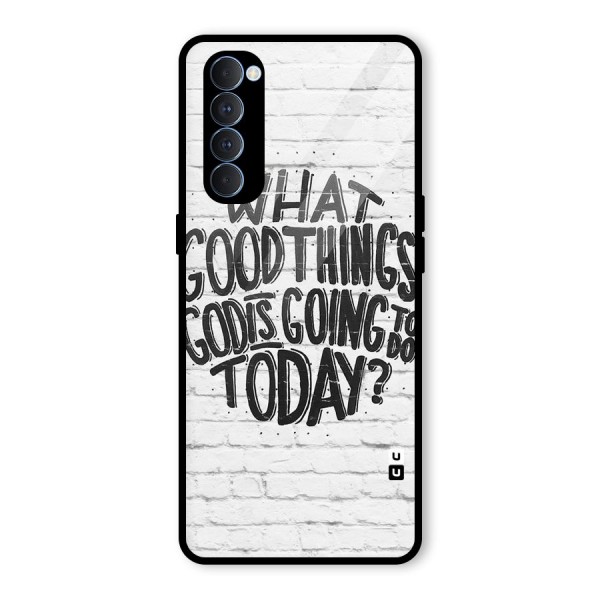 Wall Good Glass Back Case for Oppo Reno4 Pro